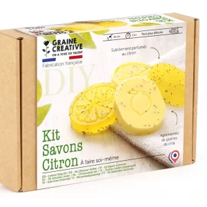 KIT DIY — JABONES DE LIMÓN Y SEMILLAS DE CHÍA
