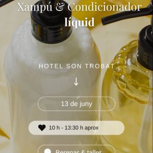 Taller de Champú & Acondicionador Líquido ✨🌿
( Son Trobat )