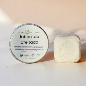 Jabón de afeitado natural