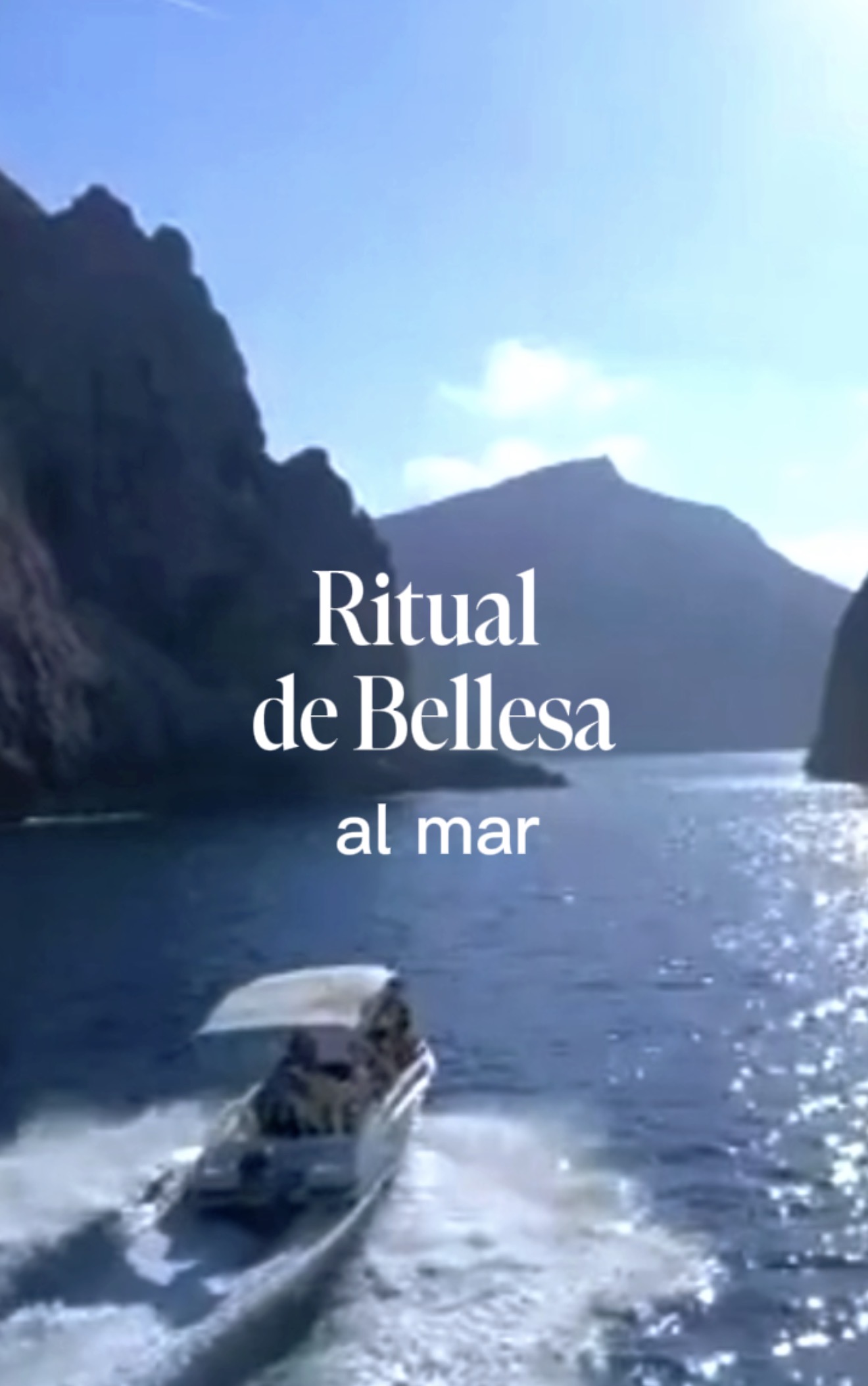 RITUAL DE BELLEZA EN EL MAR