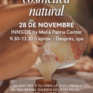 Taller de Cosmética Natural & Yoga Facial en Mallorca + Desayuno & SPA ( 28 Noviembre)